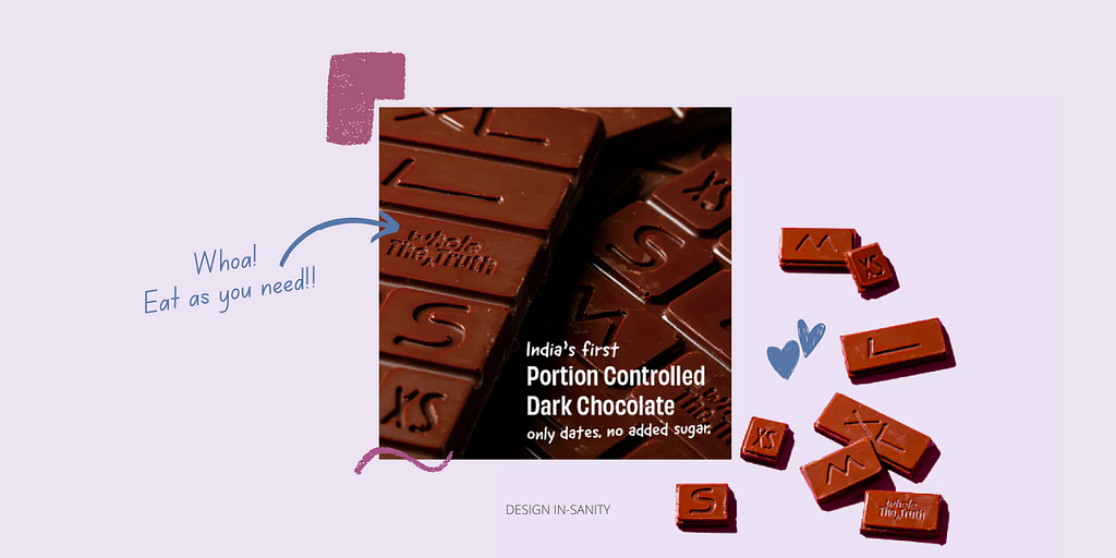 Portion-sized bars of TWT.