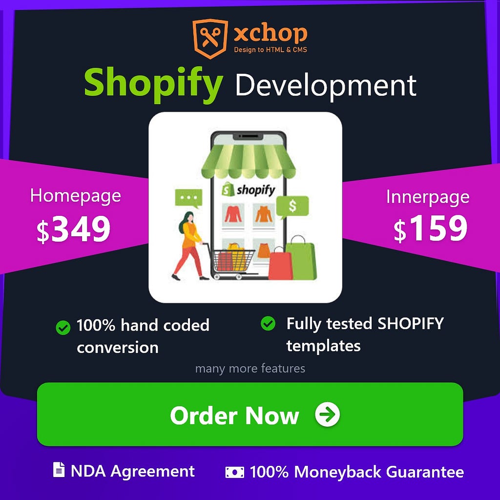 Shopoify store development service