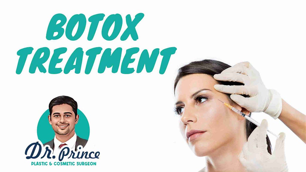 Dr. Prince administering Botox treatment with precision.