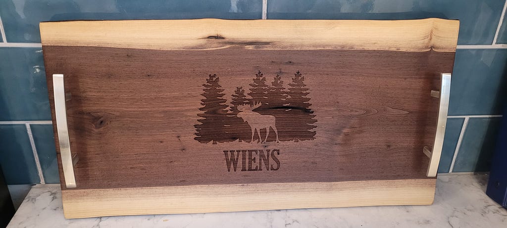 laser engraved cutting boards