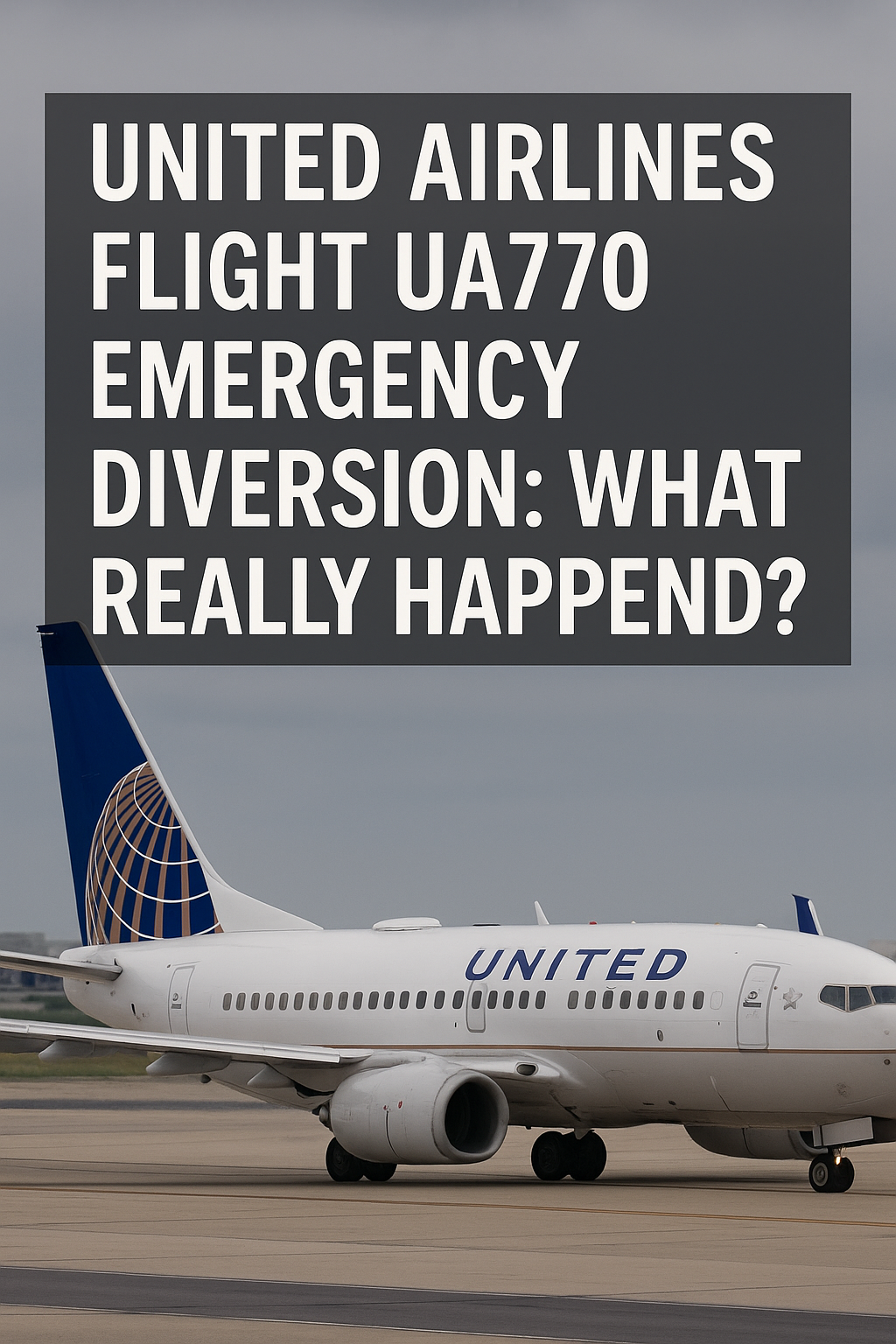 United Airlines Flight UA770 Emergency Diversion: What Really Happened