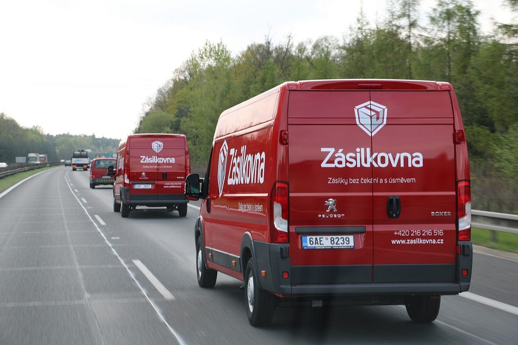 Zasilkovna trucks