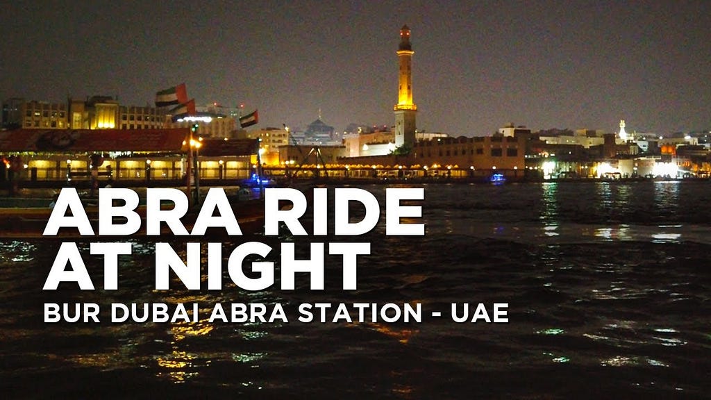 Abra Ride Dubai