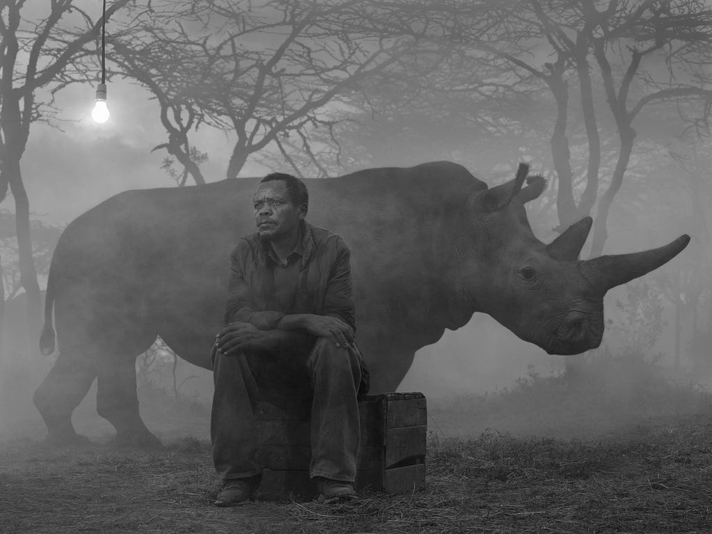 James and Fatu, Kenya, 2020. © Nick Brandt