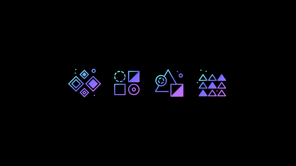 4 icon-graphics displaying the framework.