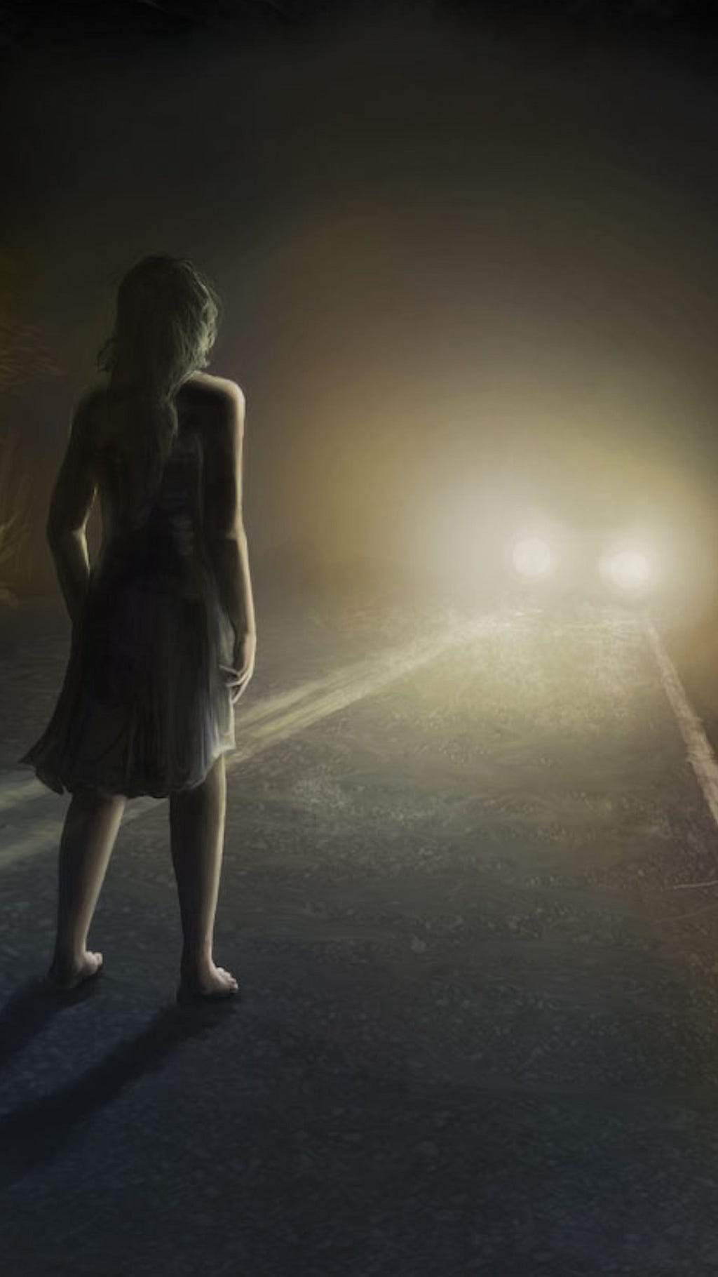 Illinois Scary Urban Legend: Phantom Lady of Kenney Hill Road