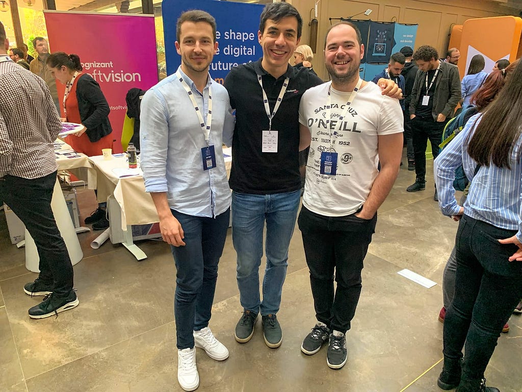 top web and mobile app developers of Wolfpack Digital attending Codiax 2019, tech conference in Cluj