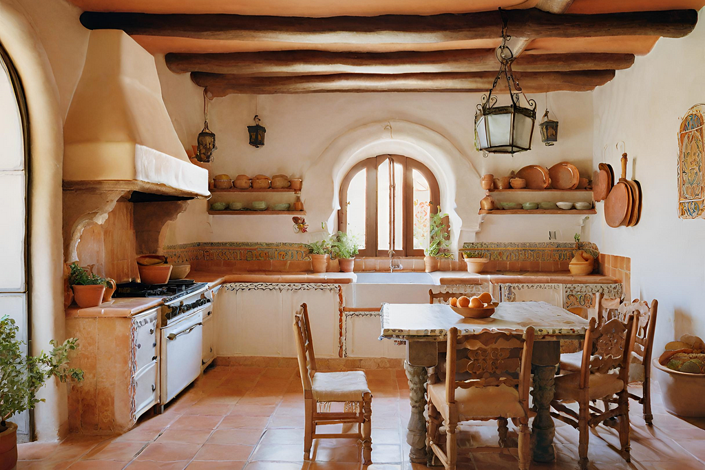 spanish mediterranean kitchen design