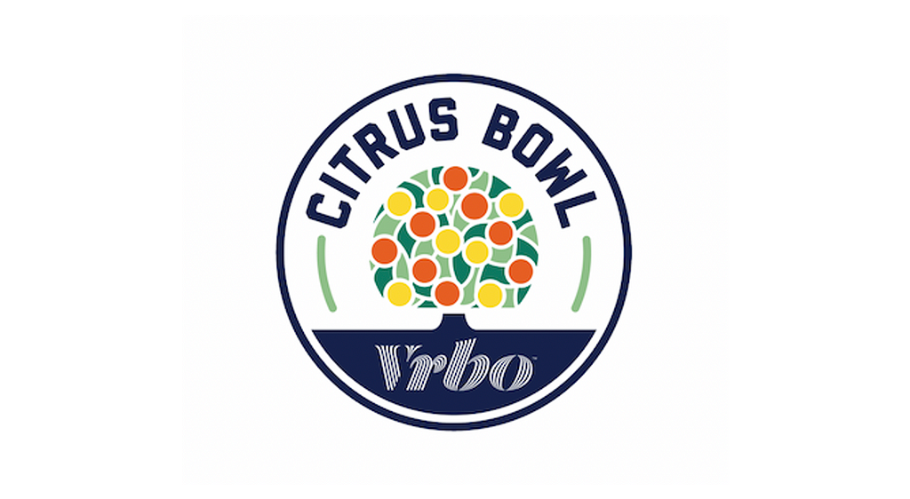 Citrus Bowl logo with the Vrbo brand