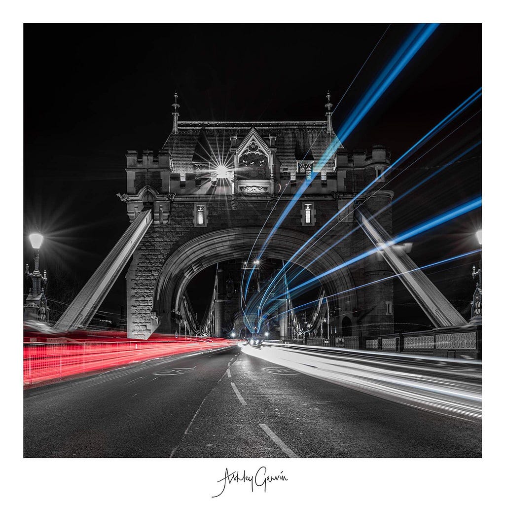 Tower Bridge Photograph Spot in London England