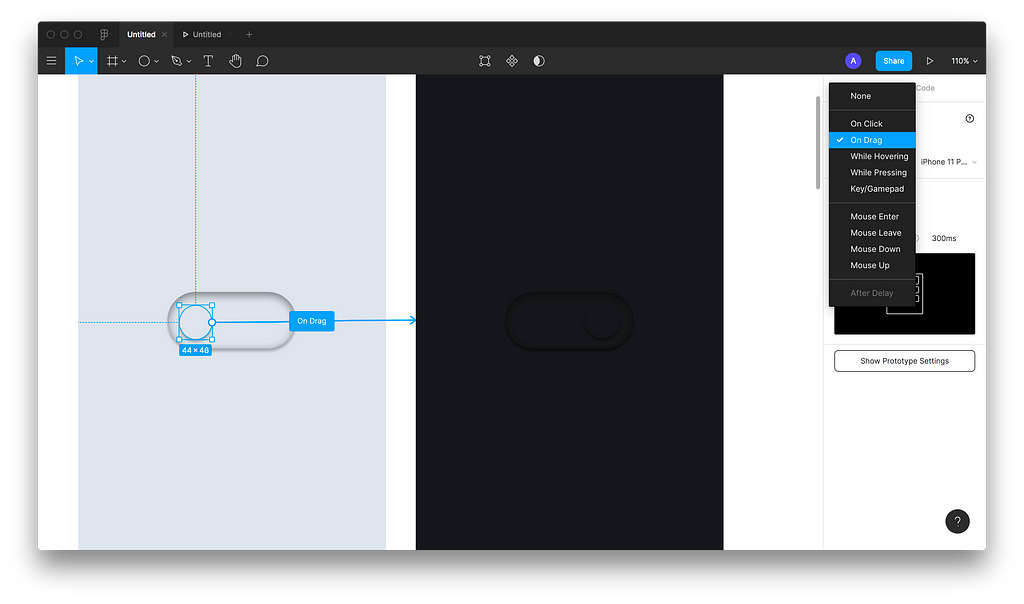 Create A Toggle Switch In Figma (Light Mode Vs. Dark Mode) | LaptrinhX