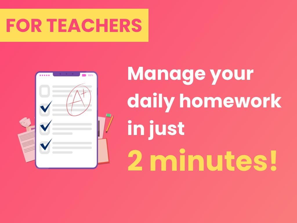 Homework App Poster
