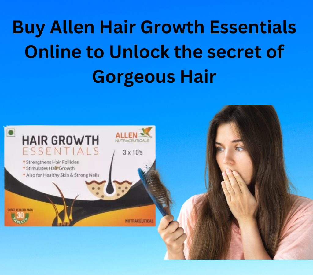 Buy Allen Hair Growth Essentials Online to unlock the secret of Gorgeous Hair