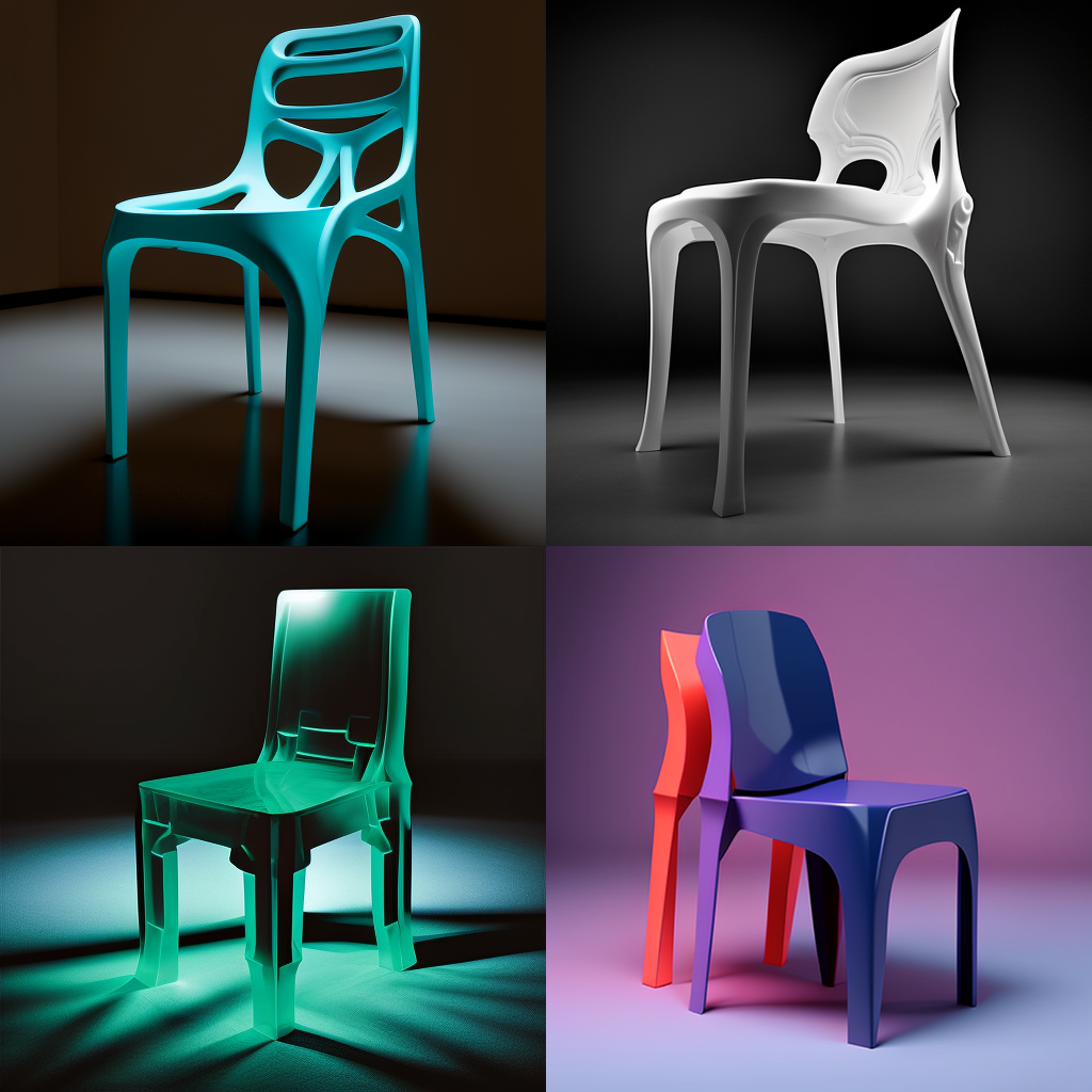 chairs, polyethylene