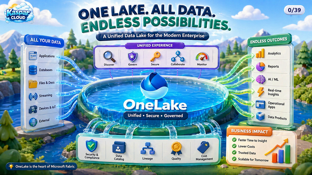 Microsoft Fabric OneLake Deep Dive: The Unified Data Lake Redefining Enterprise Analytics.