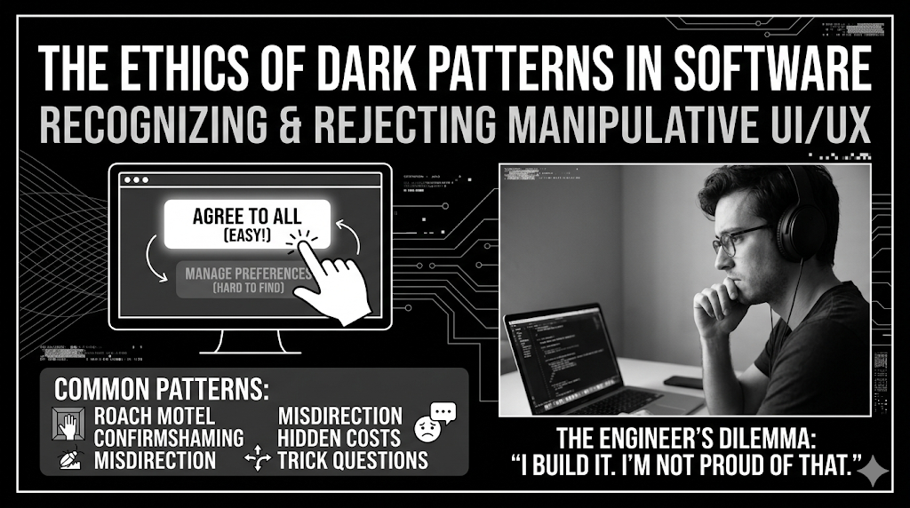 The Ethics of Dark Patterns in Software