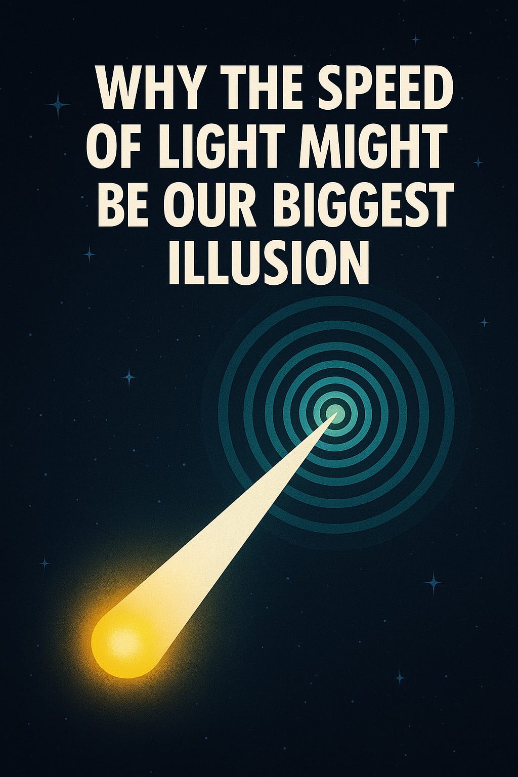 Why the Speed of Light Might Be Our Biggest Illusion