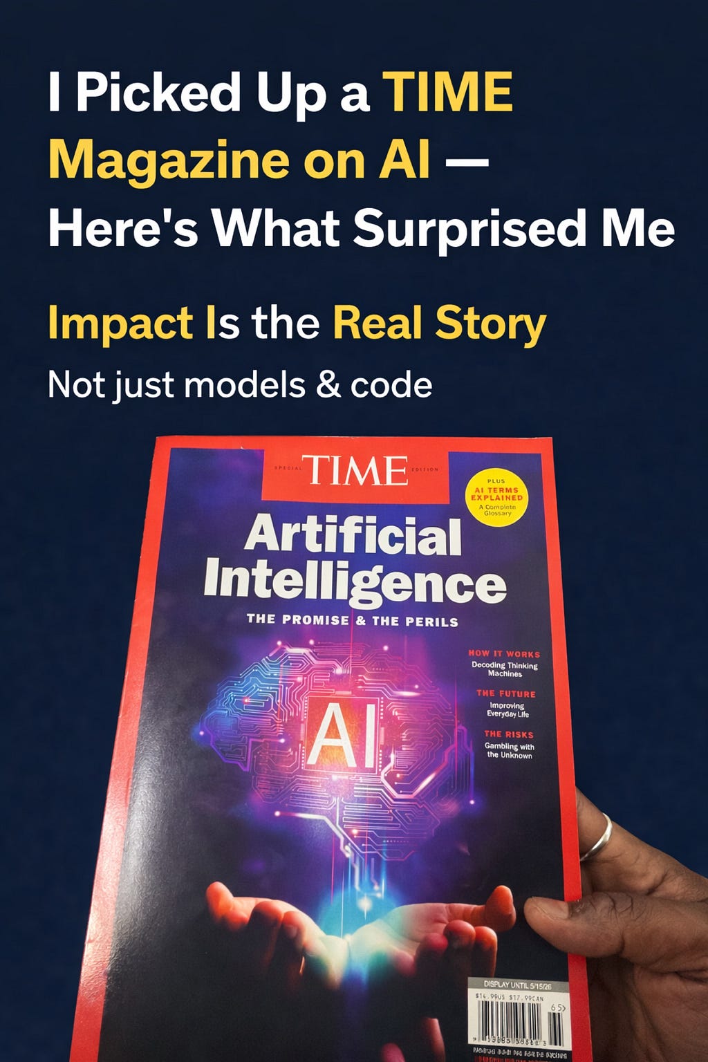 “I Picked Up a TIME Magazine on AI — Here’s What Surprised Me”