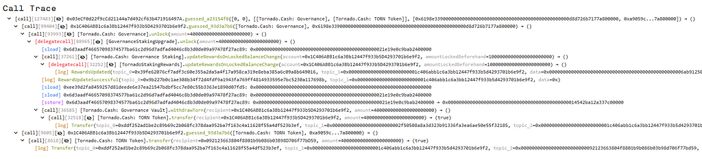Tornado cash Dao hack, governance vote withdrawal