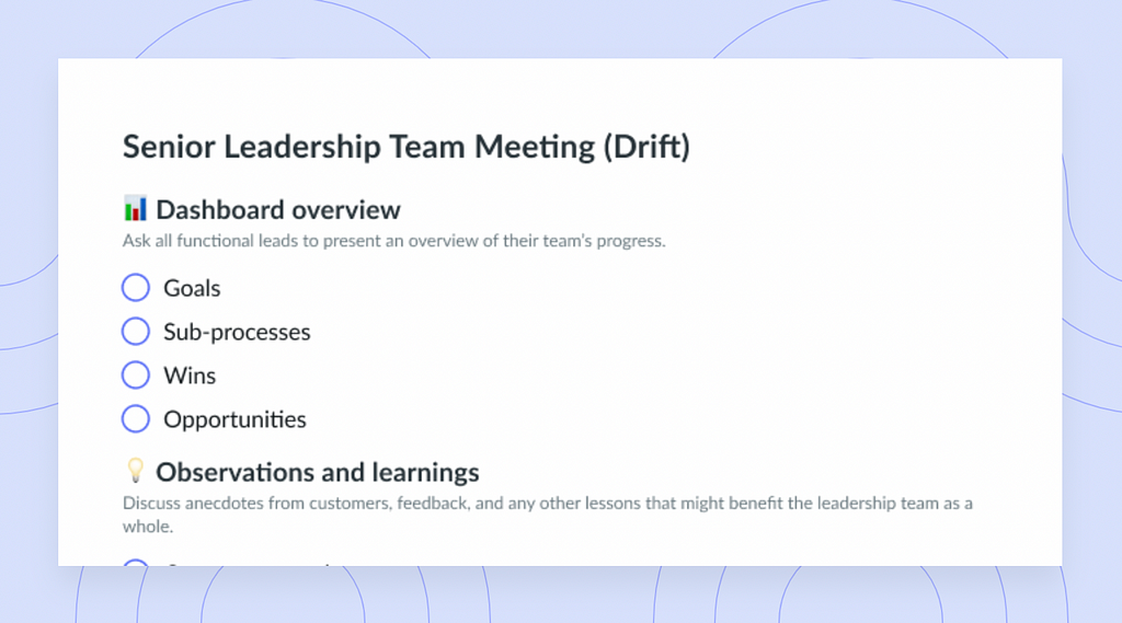 https://fellow.app/meeting-templates/senior-leadership-team-meeting-agenda-template-david-cancel/