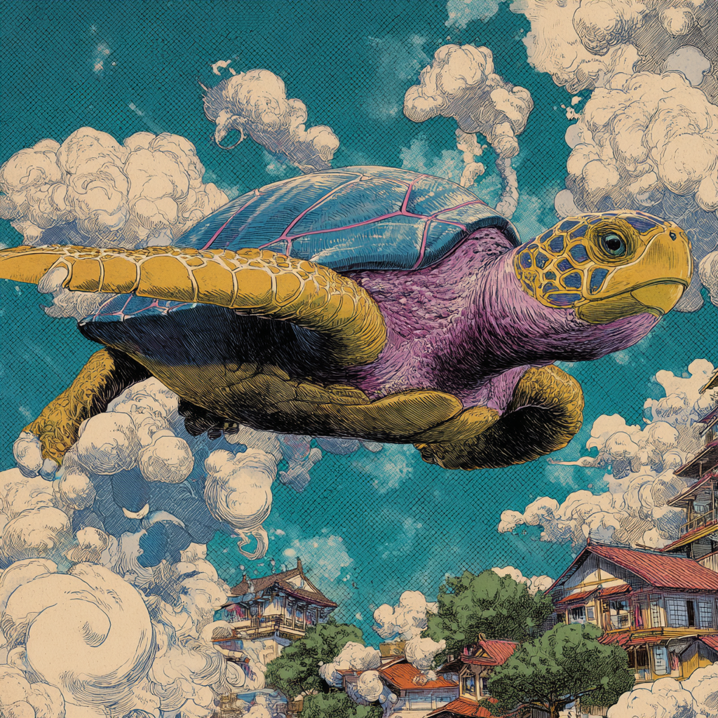 The Turtle Who Followed the Quiet Sky