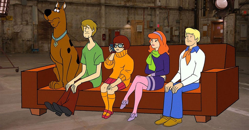 Picture of the Mystery Gang from Scooby Doo