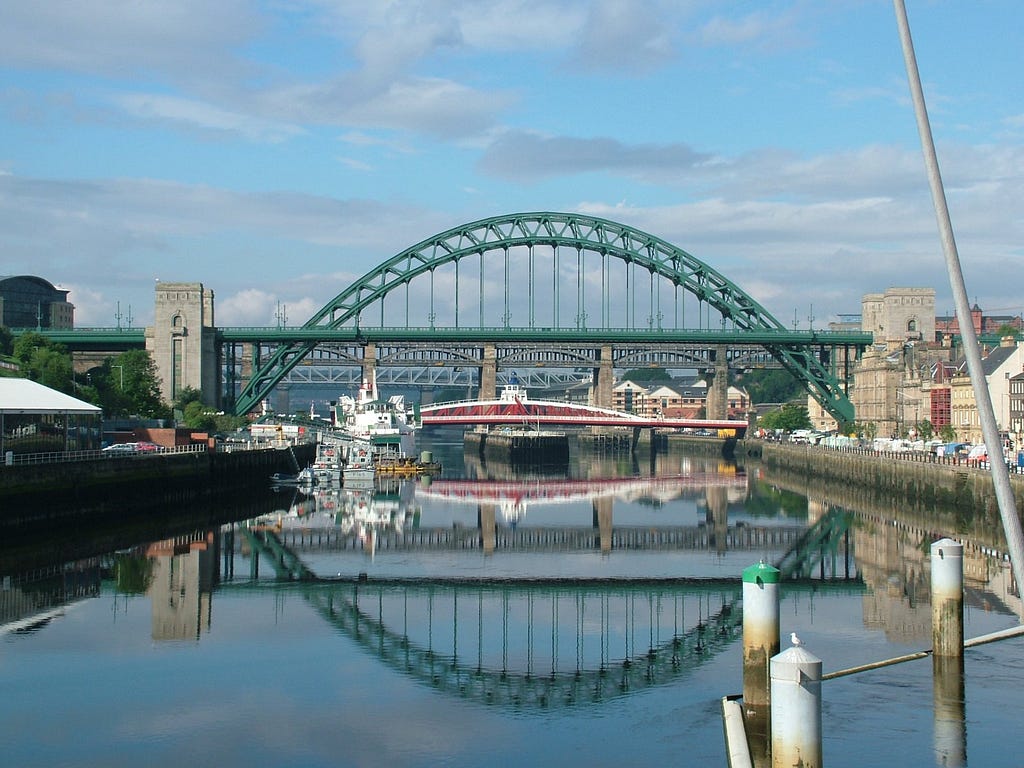 Photograph of Newcastle upon Tyne.