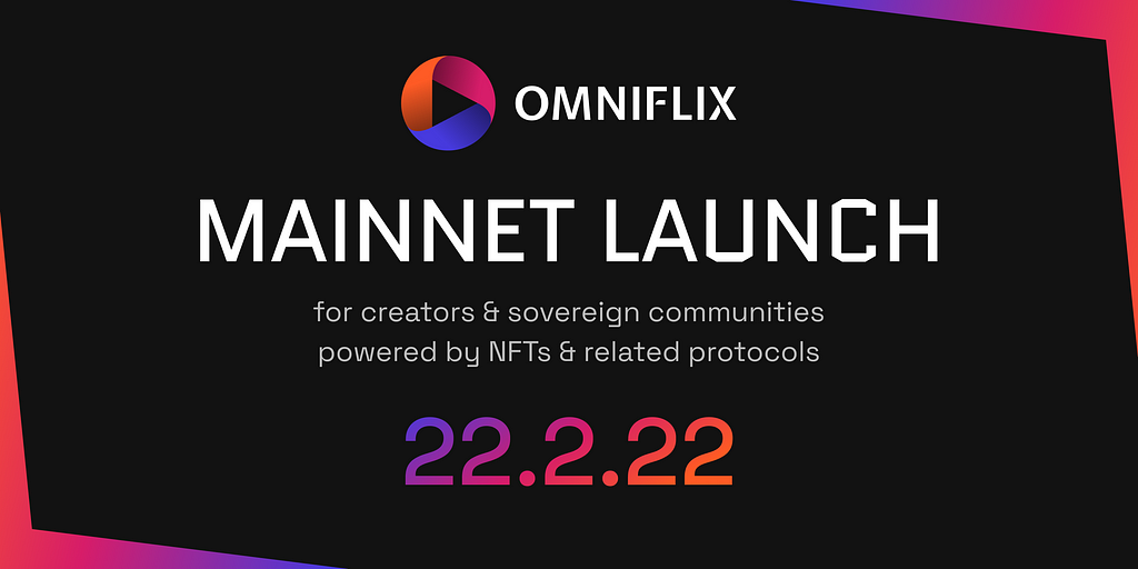OmniFlix Hub produces the genesis block on 22nd February, 2022