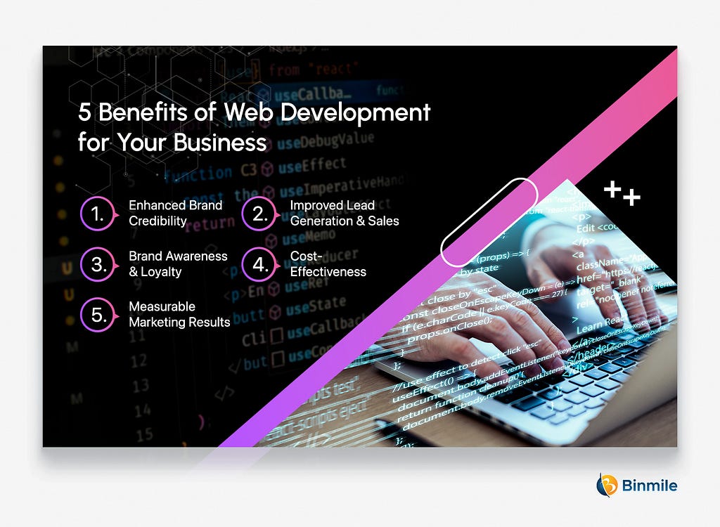 5 Benefits of Web Development for Your Business