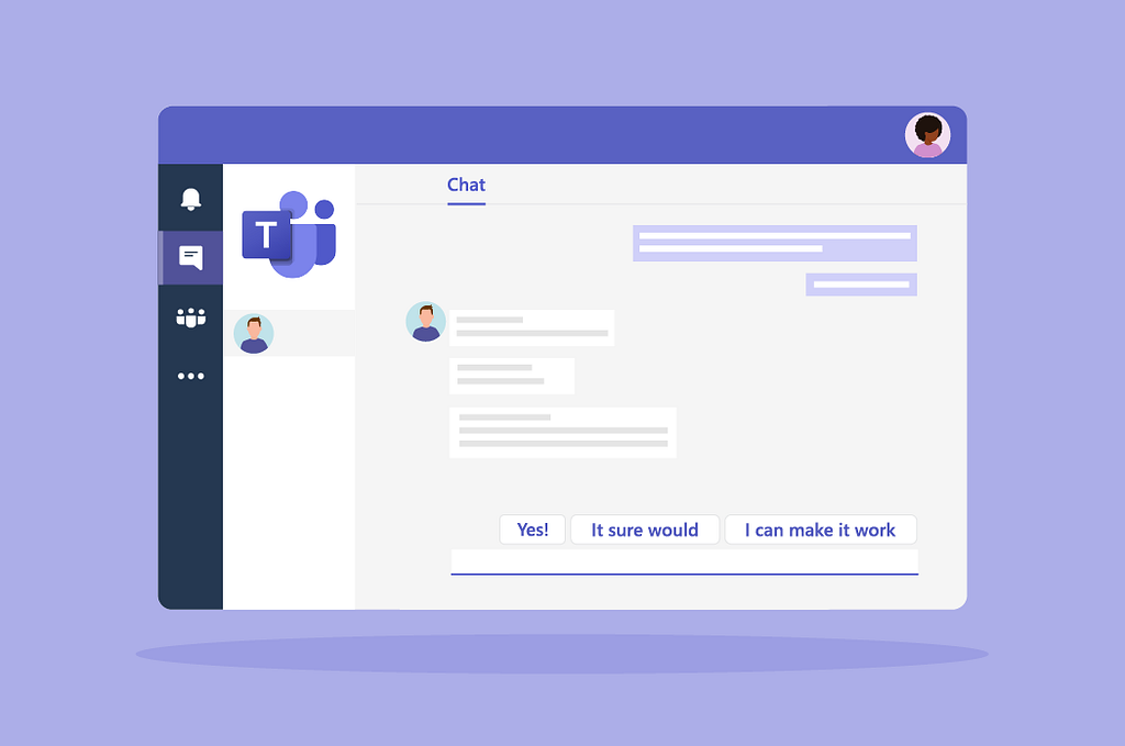 Microsoft Teams Suggested Replies