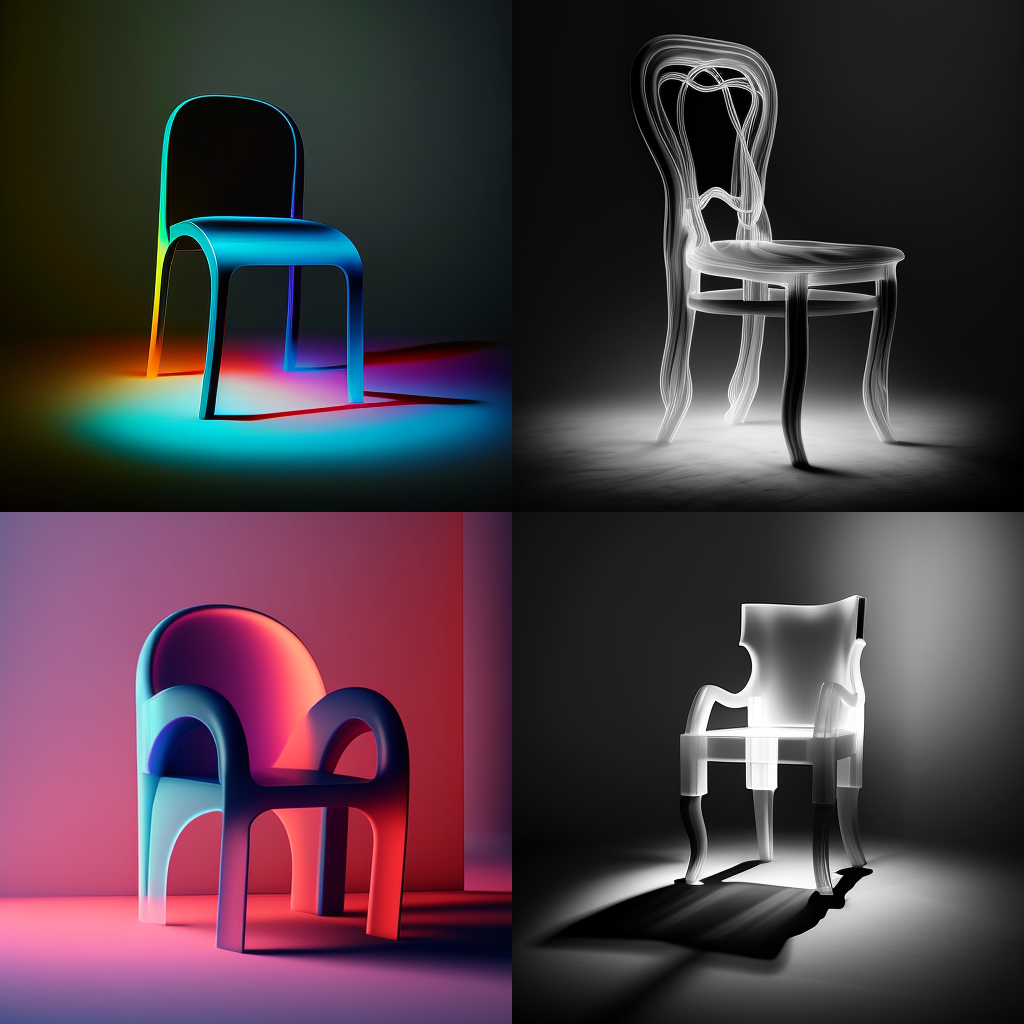 chairs, opaque