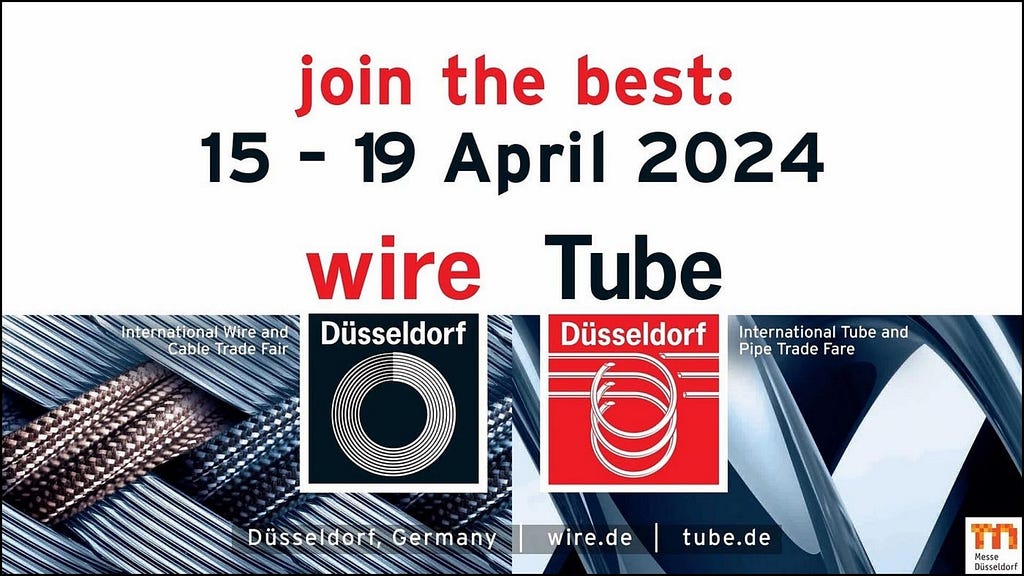Wire & Tube Fair Dusseldorf 2024