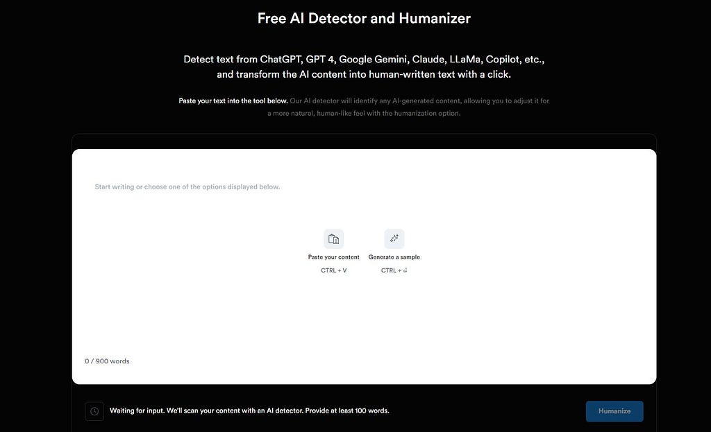 MyPerfectWords.com AI Detector and Humanizer