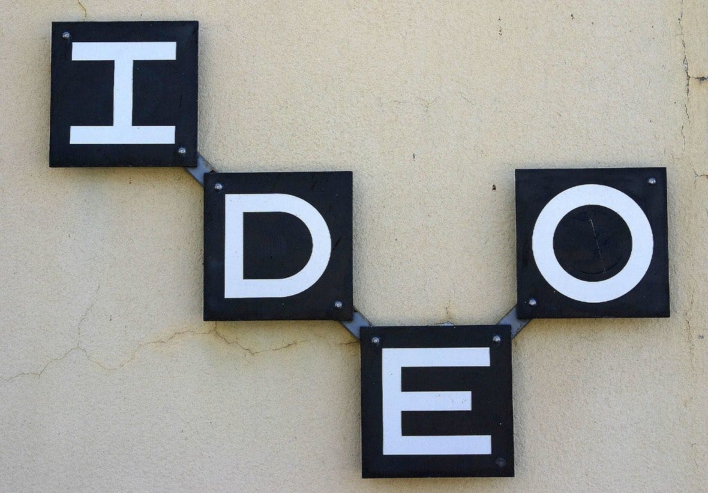 IDEO signage
