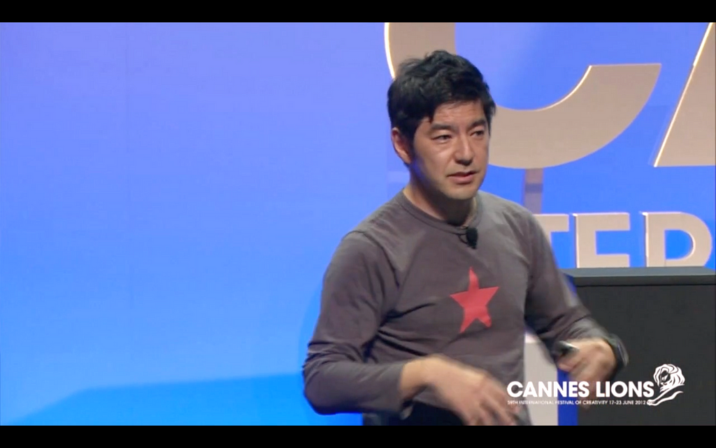 Rei Inamoto at Cannes Lions