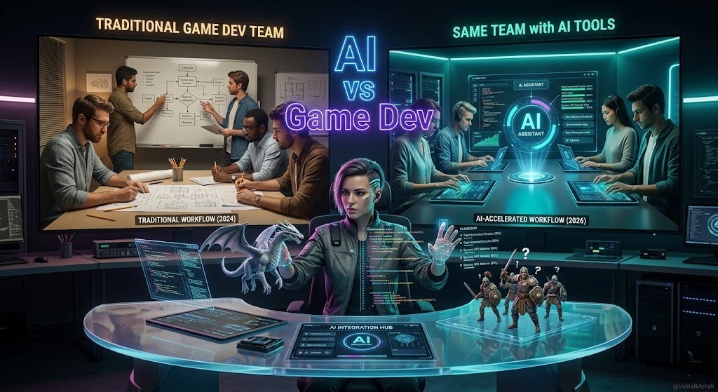 AI vs Game Dev: Why This Isn’t a Battle — It’s a Business Revolution