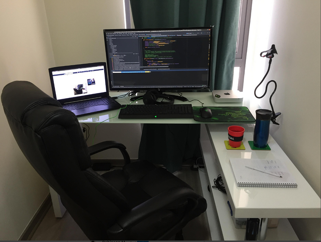 Outsourced software developer desk