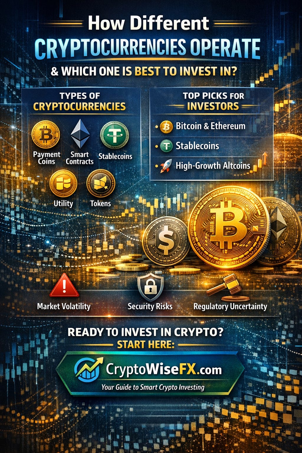 How Different Cryptocurrencies Operate & Which One Is Best to Invest In