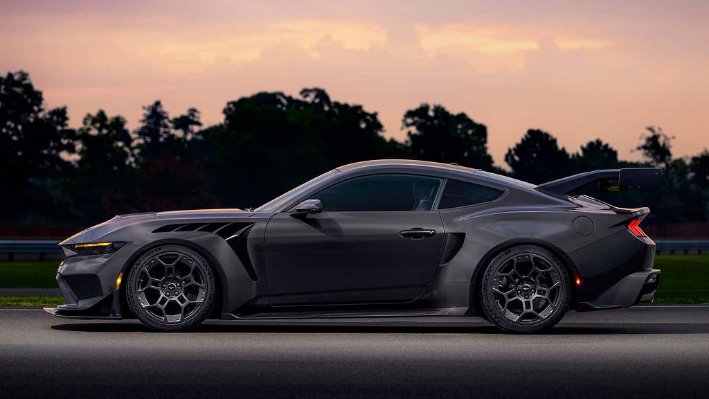 2025 Ford Mustang GTD Liquid Carbon: Bare Carbon Fiber, 815 HP, No Paint