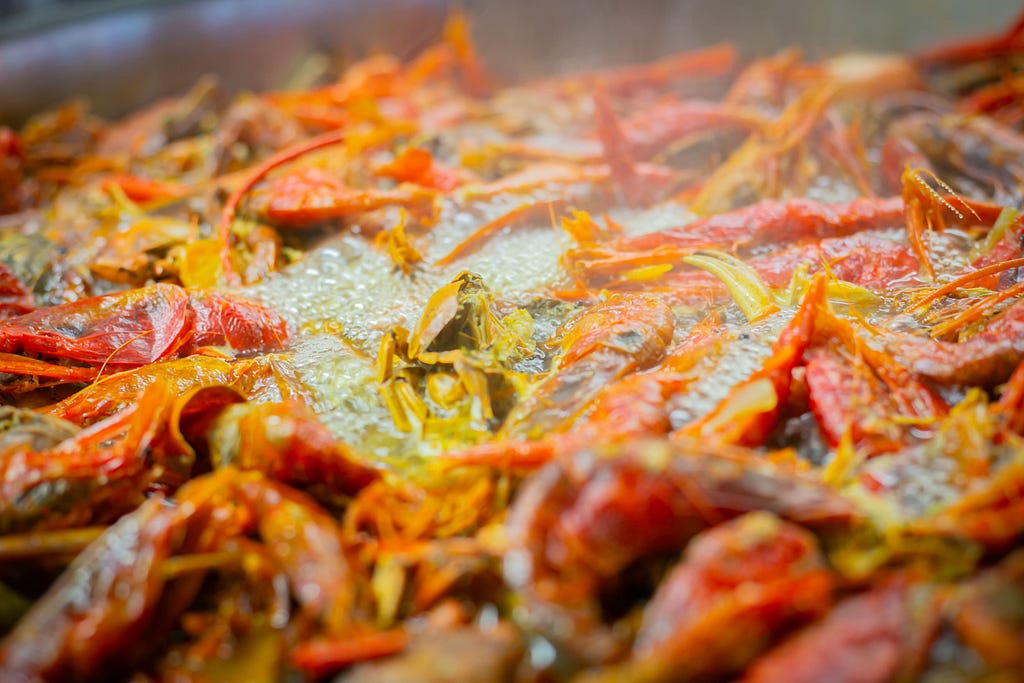 Seafood Paella in Barceloneta — Mana 75