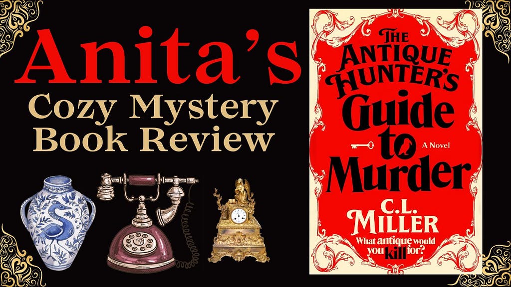Book Cover Antique Hunters Guide to Murder by C.L. Miller Blog Post Banner Image