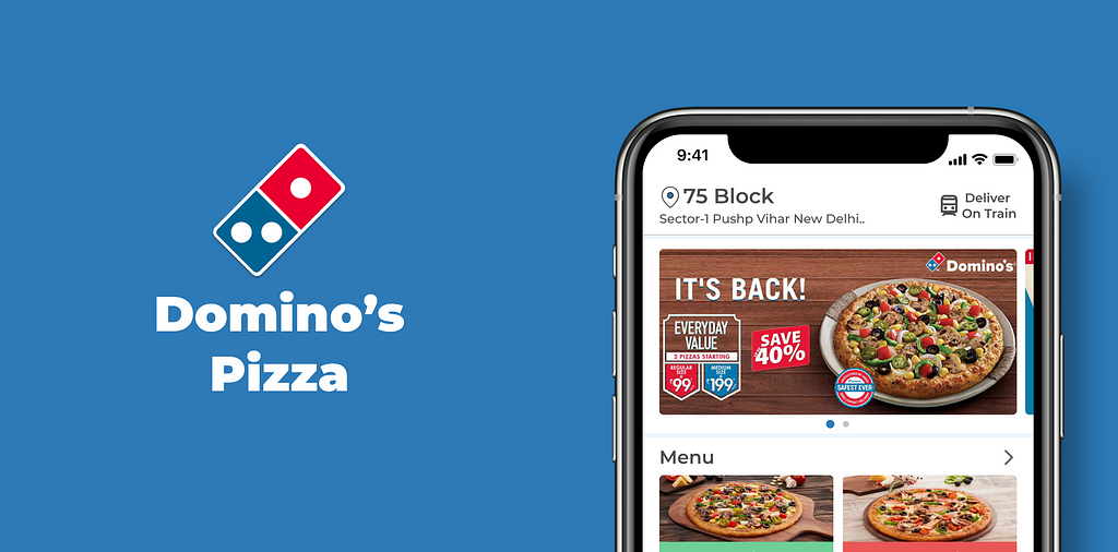 Domino’s Pizza Mobile App Redesign- UI/UX Case Study | DevsDay.ru