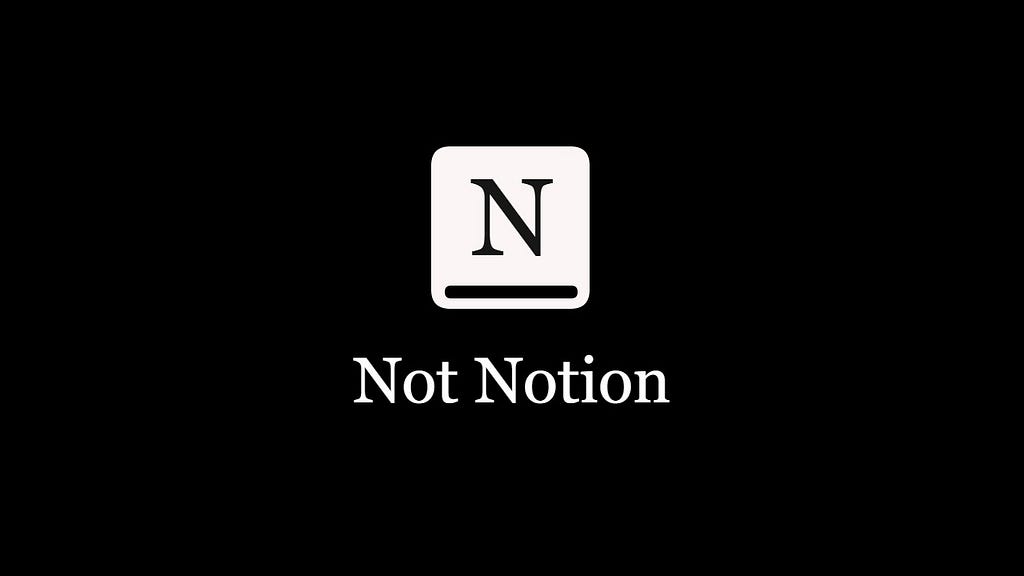 Not Notion: A Clean &amp; Simple Markdown Editor for the Web