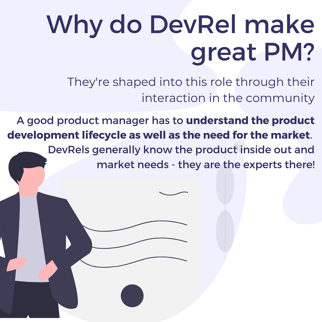 Why do DevRel make great PM? They’re shaped into this role through their interaction in the community