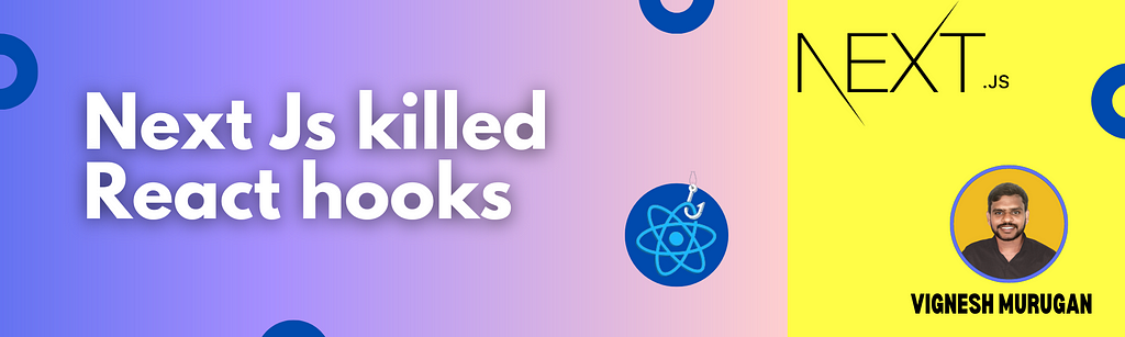 Next Js just killed React hooks