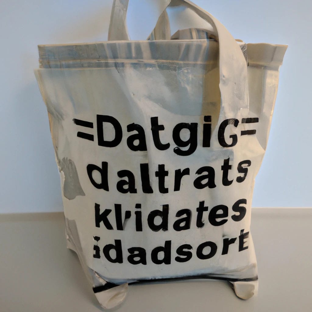A bag of data