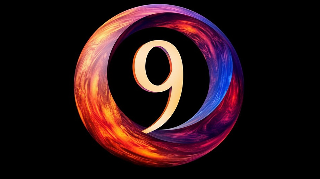 A Depiction of The Number 9 by Artorious DaVinci