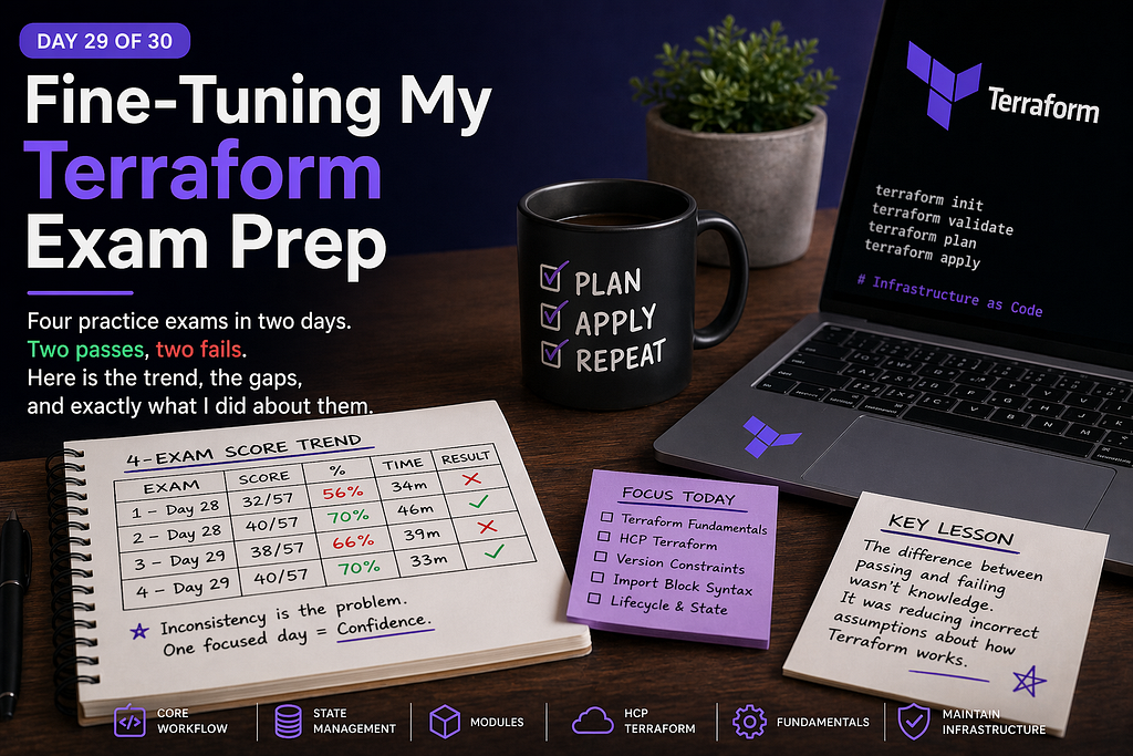 Fine-Tuning My Terraform Exam Prep with Practice Exams
