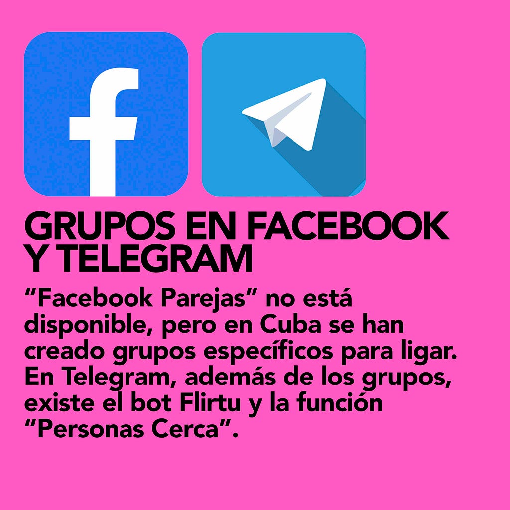 Facebook Telegram Cuba