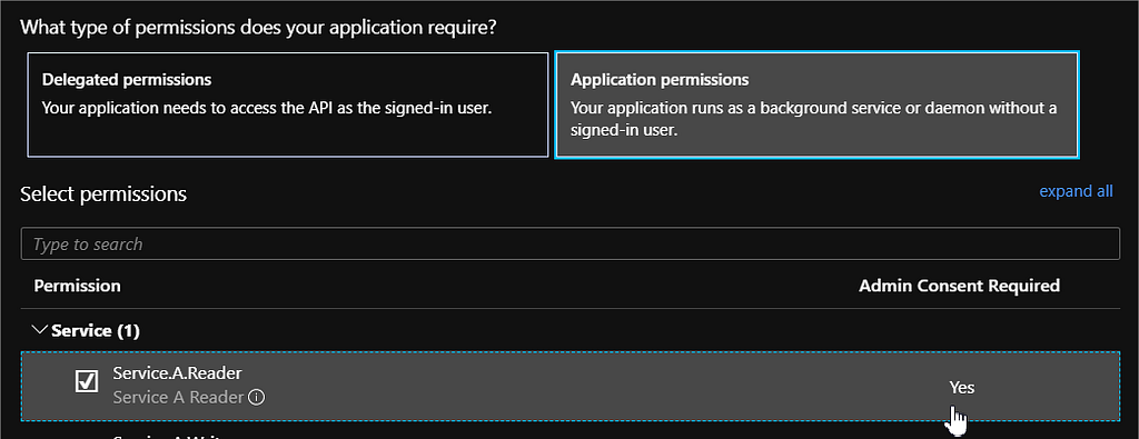 Tenant Admin consent